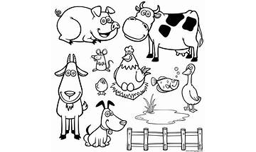 Farm Animals Coloring Book for Android - Download the APK from Habererciyes